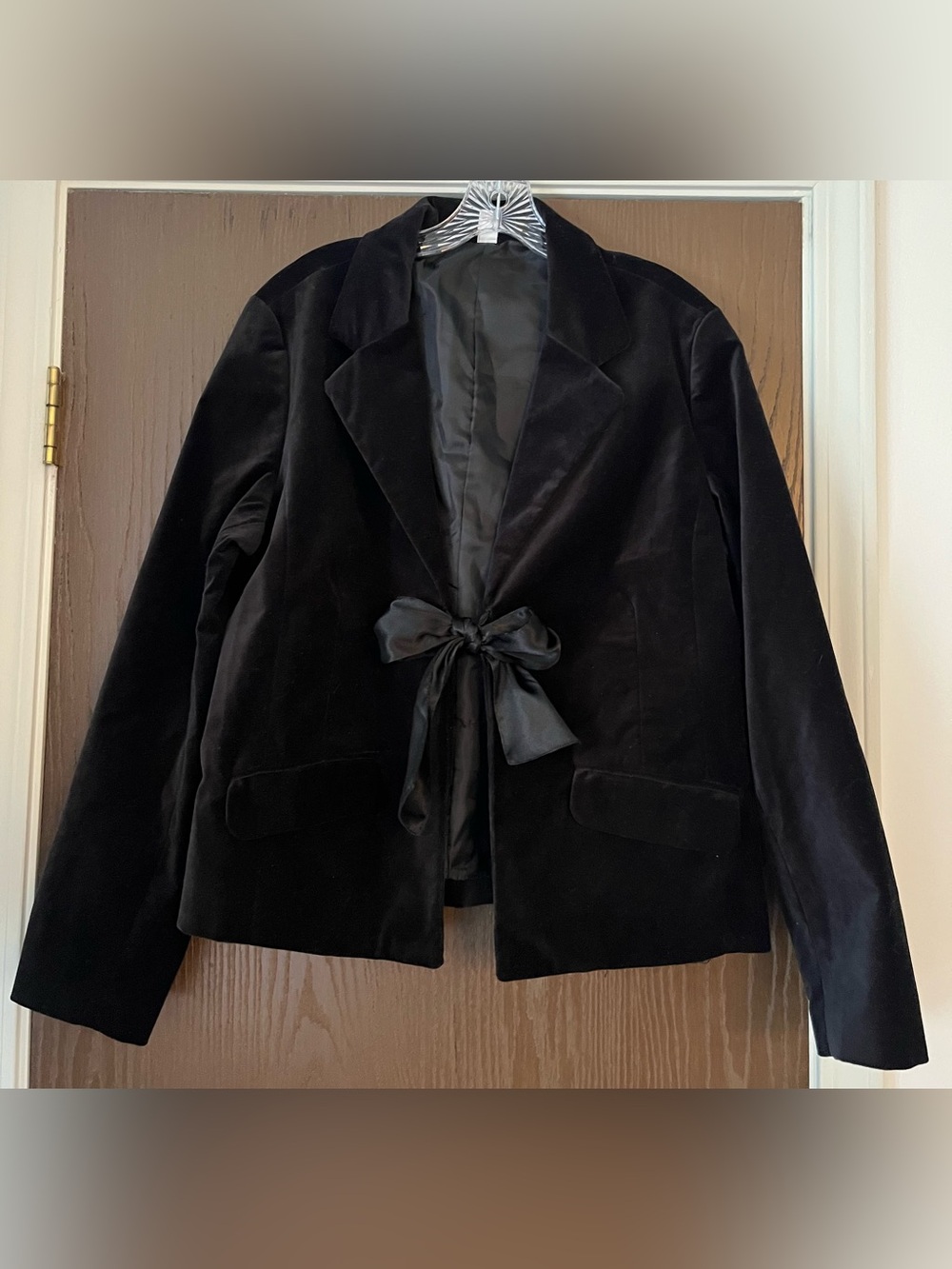 Velvet blazer size XL